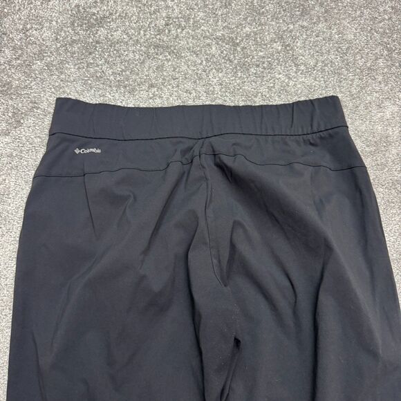 Columbia Omni Shield Pull On Straight Pants Womens Large Black Outdoor Hiking - Picture 3 of 15